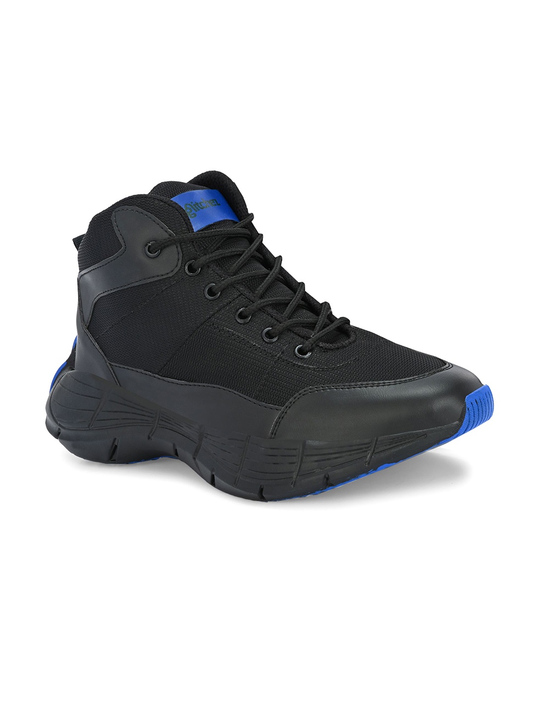 

glitchez Men Sneakers, Black