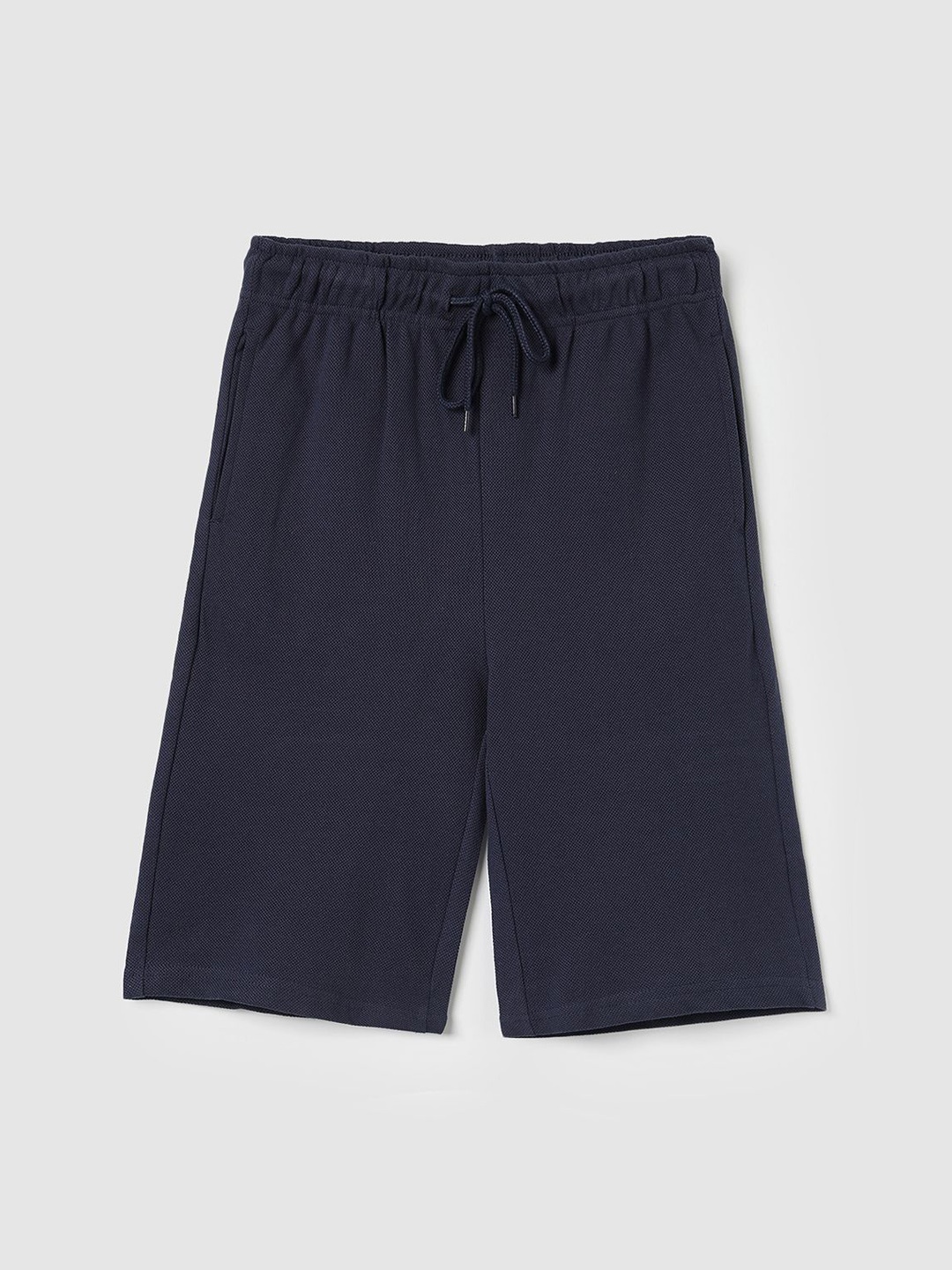

max Boys Regular Fit Cotton Shorts, Blue