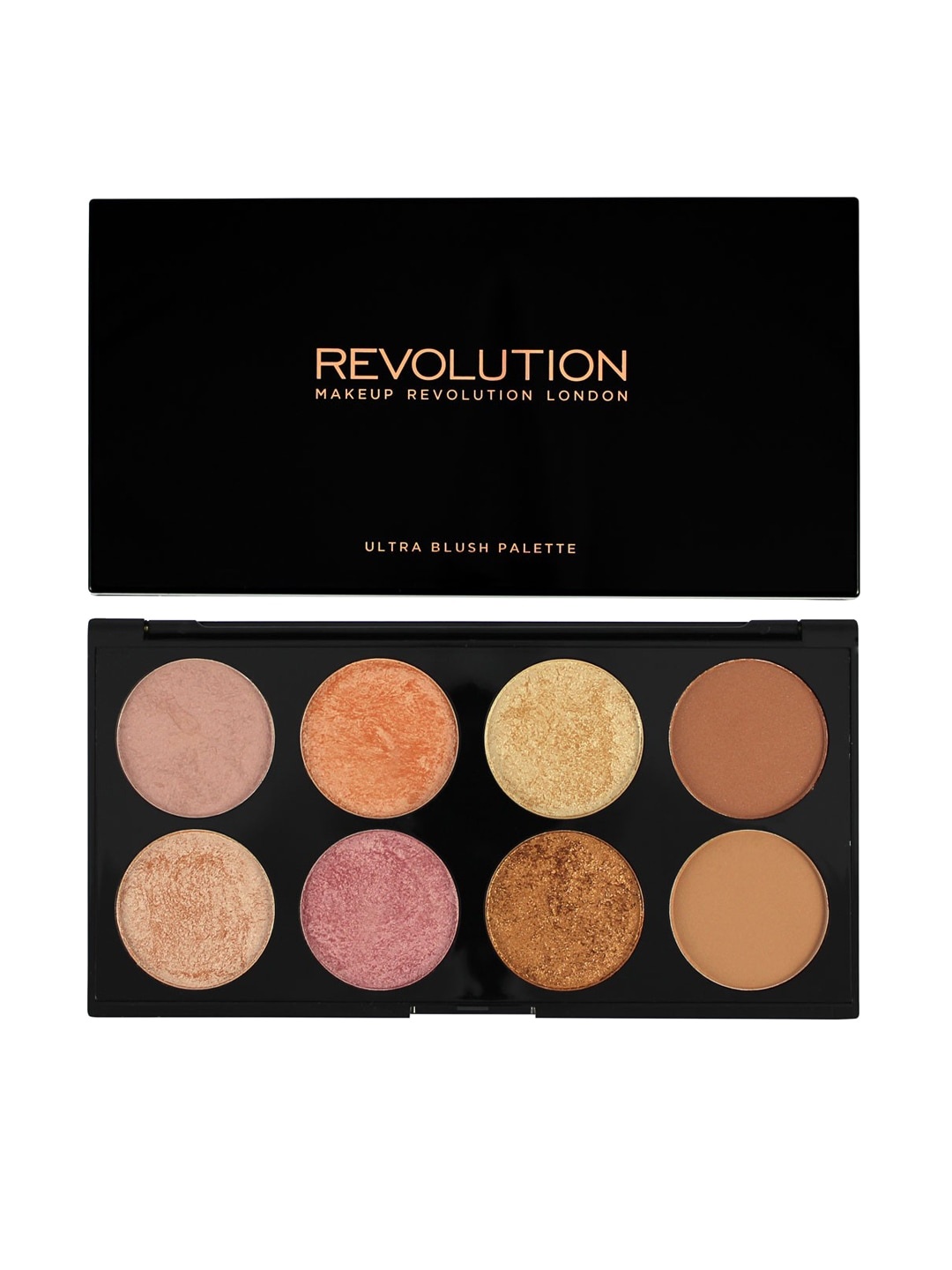 

Makeup Revolution Golden Sugar 2 Rose Gold Ultra Professional Blush Palette 12.8 g, Multi