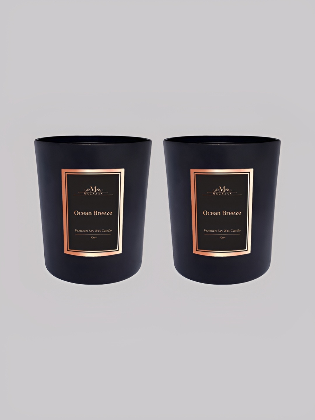 

MECRAAZ 2 Pcs Ocean Breeze Candles, Blue