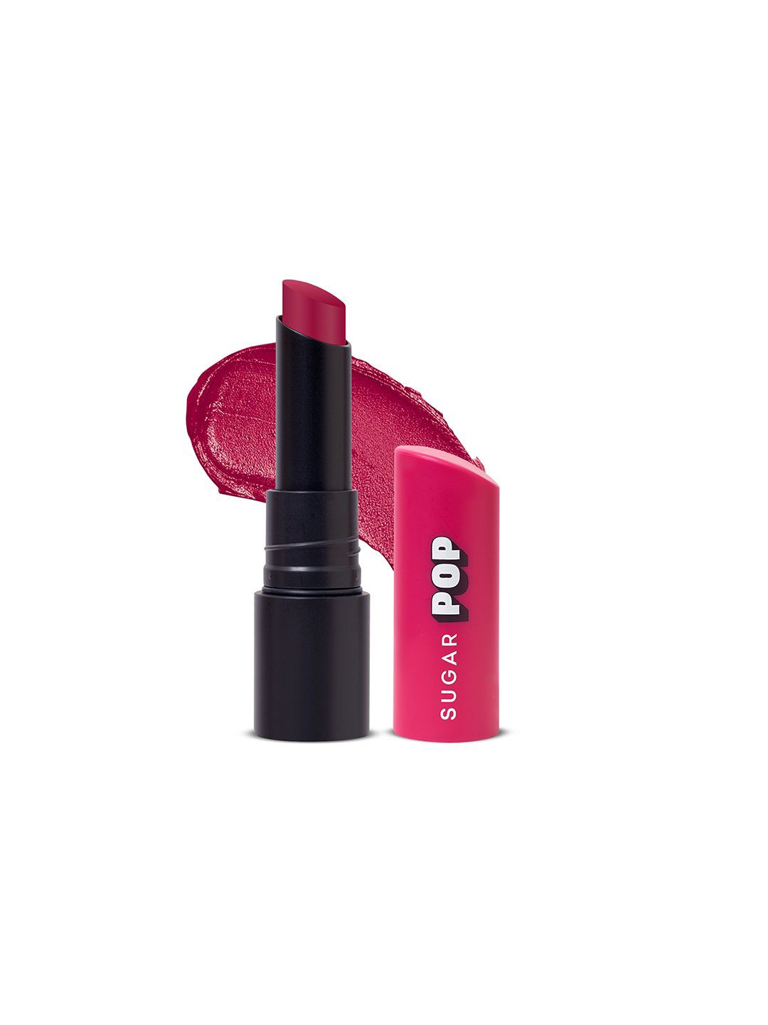 

SUGAR POP Ultrastay Transferproof Waterproof Lipstick with Vitamin E 4g - Berry Burst 12, Red
