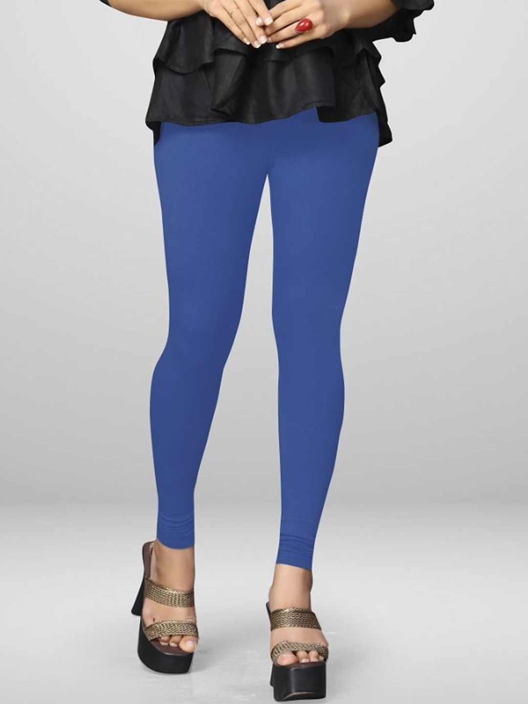 

MANTICORE Slim-Fit Ankle Length Leggings, Blue