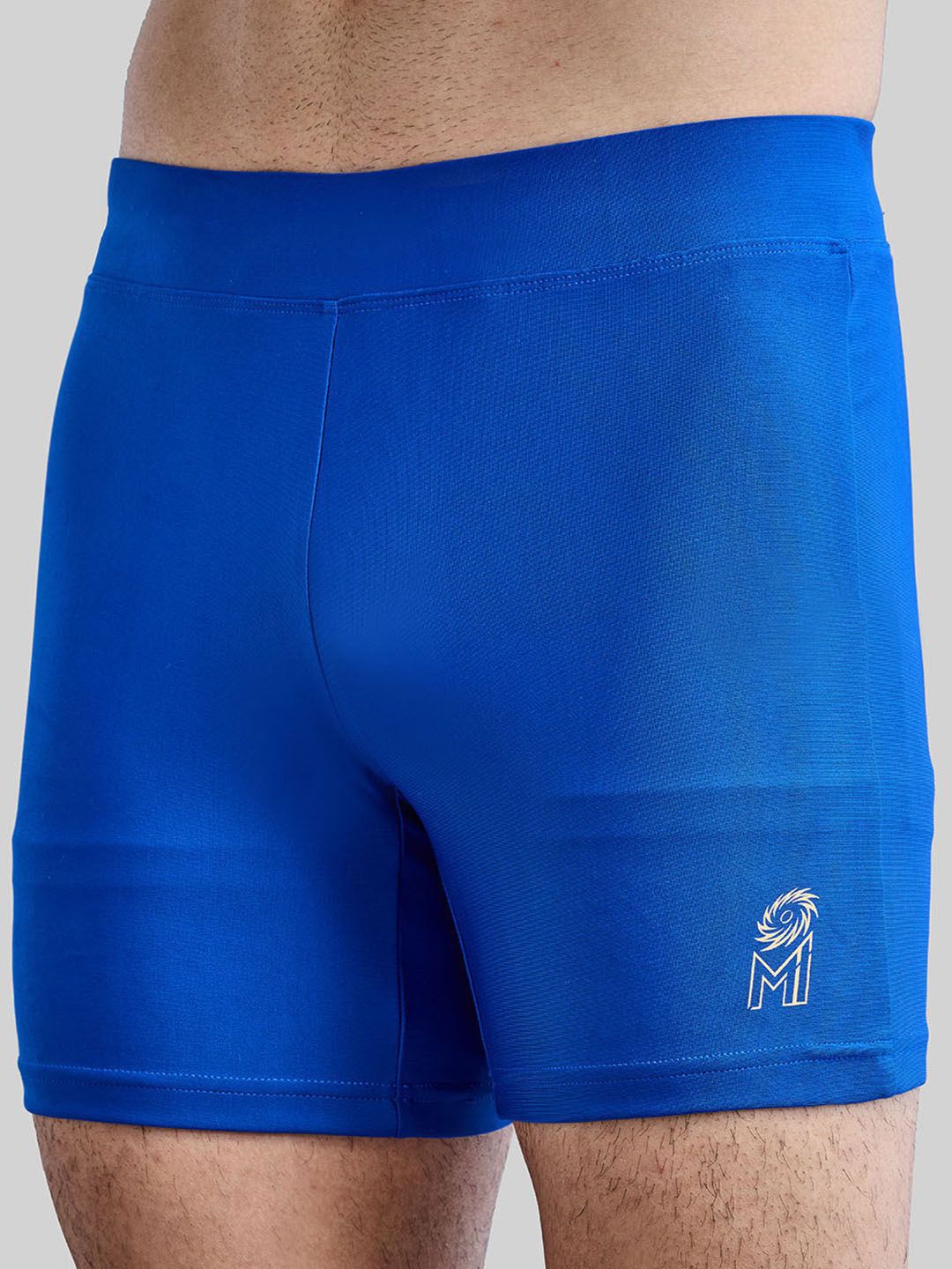 

BOLDFIT Men Slip-On Swim Shorts, Blue