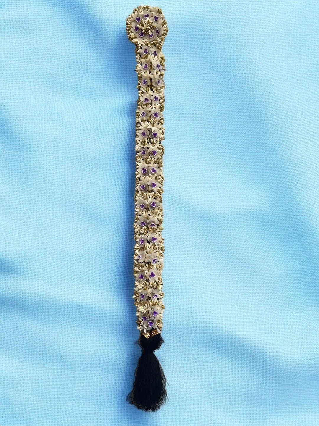 

Krelin Straight Braided Hair Extension - 24 cm - Black, Beige