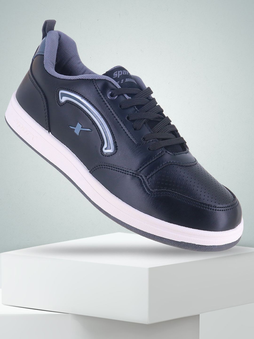 

Sparx Men SM 952 PU Sneakers, Black