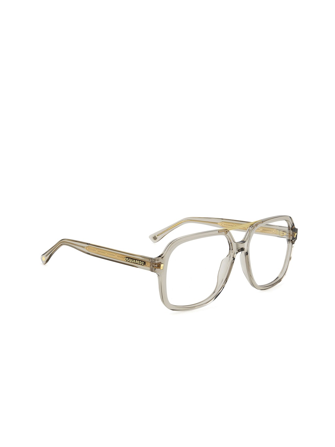 

Dsquared2 Men Full Rim Square Frames, Beige