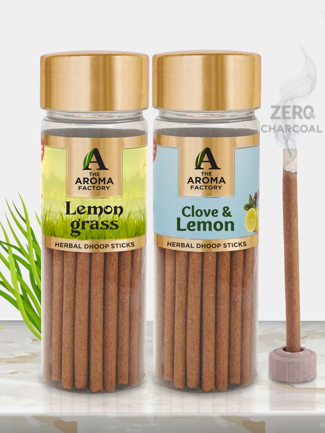 

The Aroma Factory Brown 2 Pieces Wooden Incense Sticks