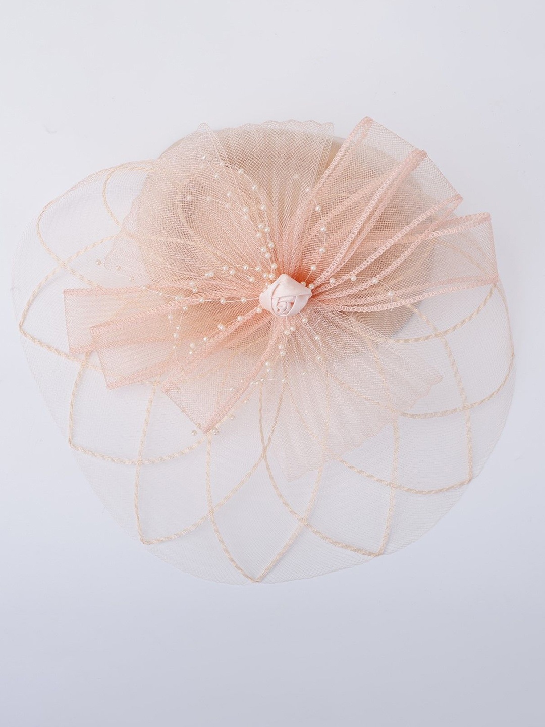 

Choko Girls Embellished Alligator Hair Clip, Beige
