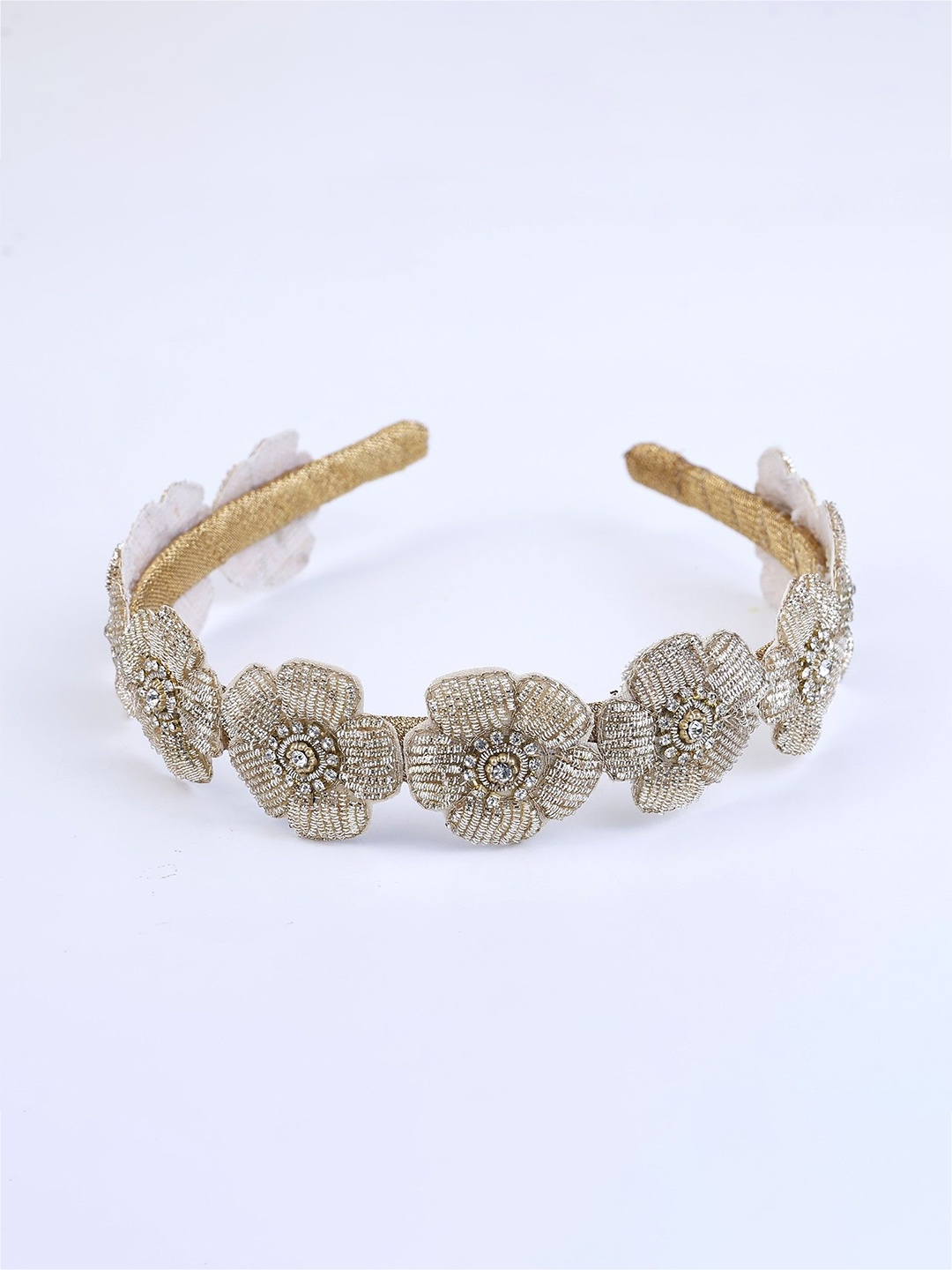 

Choko Girls Embellished Hairband, Brown