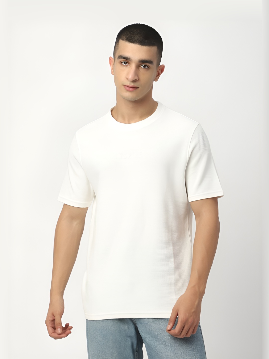 

R&B Men Pockets T-shirt, White