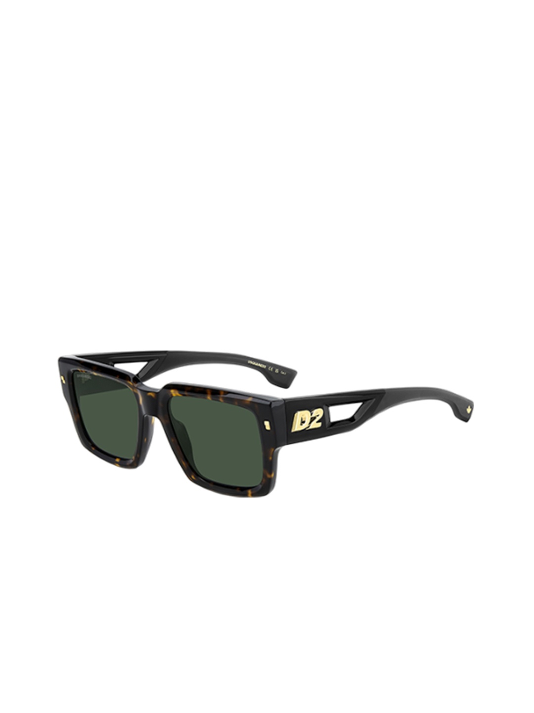 

Dsquared2 Men Rectangle Sunglasses with UV Protected Lens 20742908653QT, Green