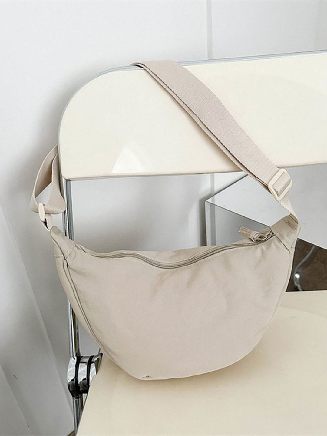

StyleCast x Revolte Hobo Bag, Off white