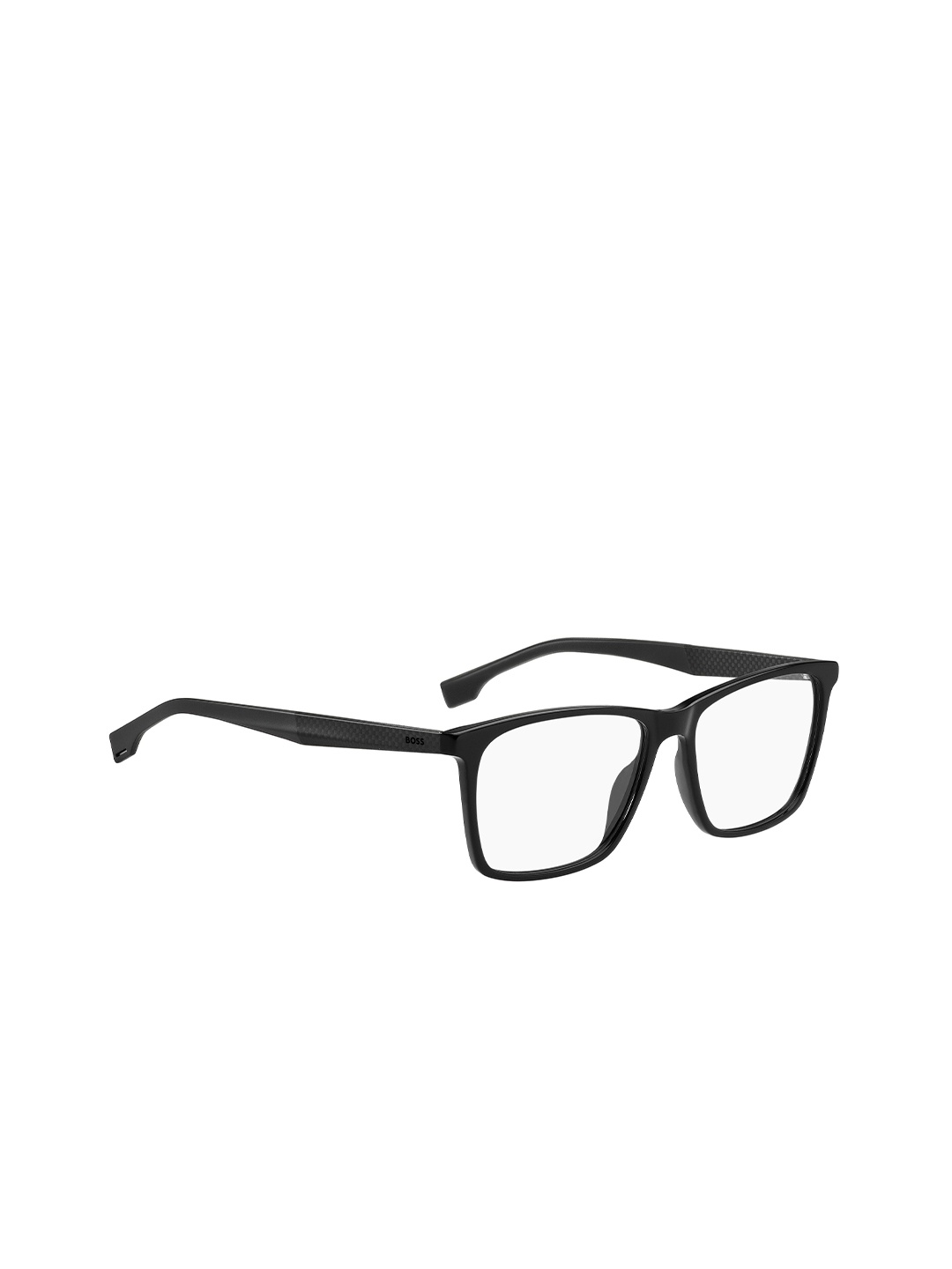 

HUGO Men Full Rim Rectangle Frames, Black