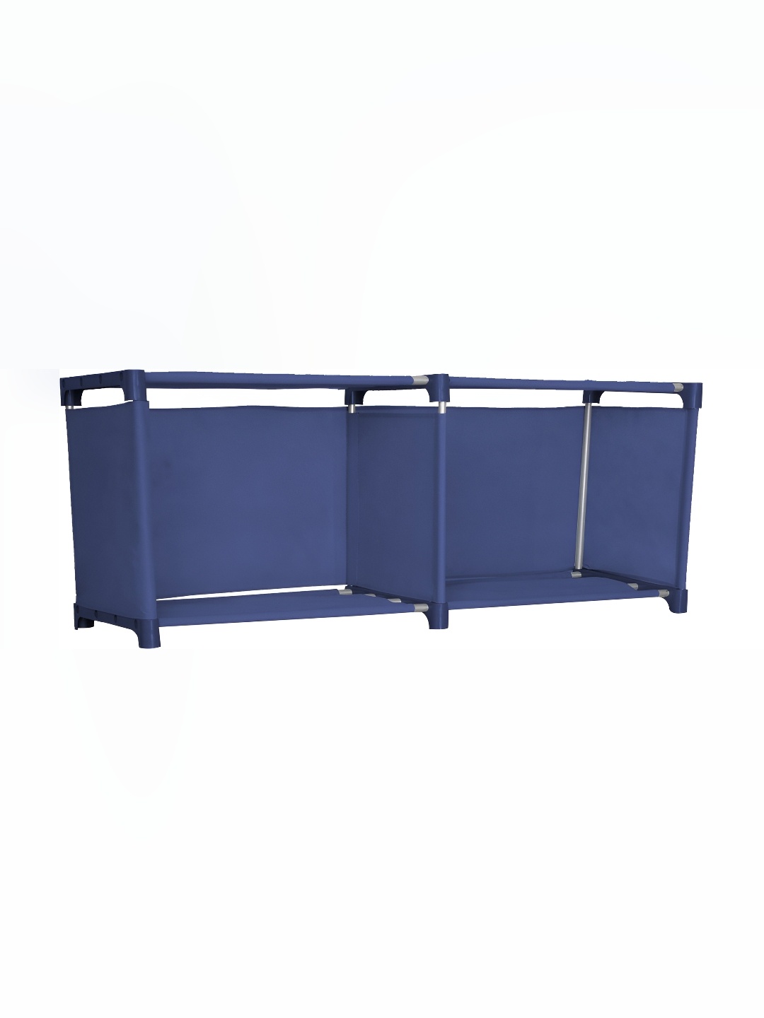 

Decent Hut Metal Open Bookshelf, Blue