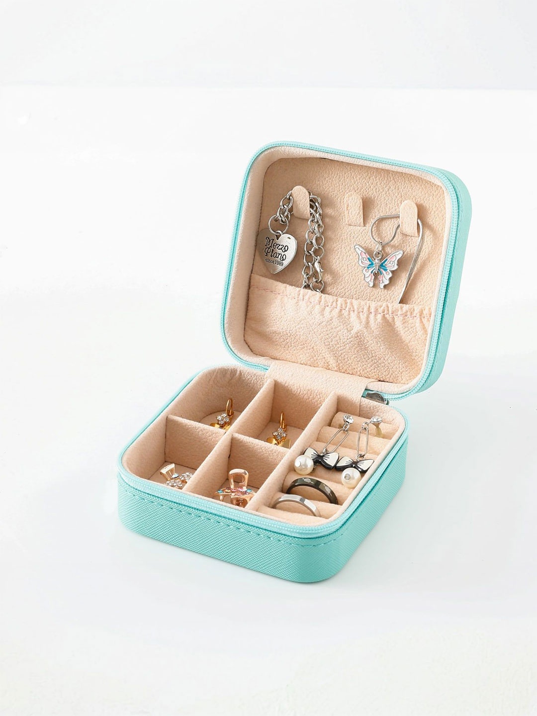 

Kuber Industries Blue Set of 1 Regular Jewellery Organiser Organisers