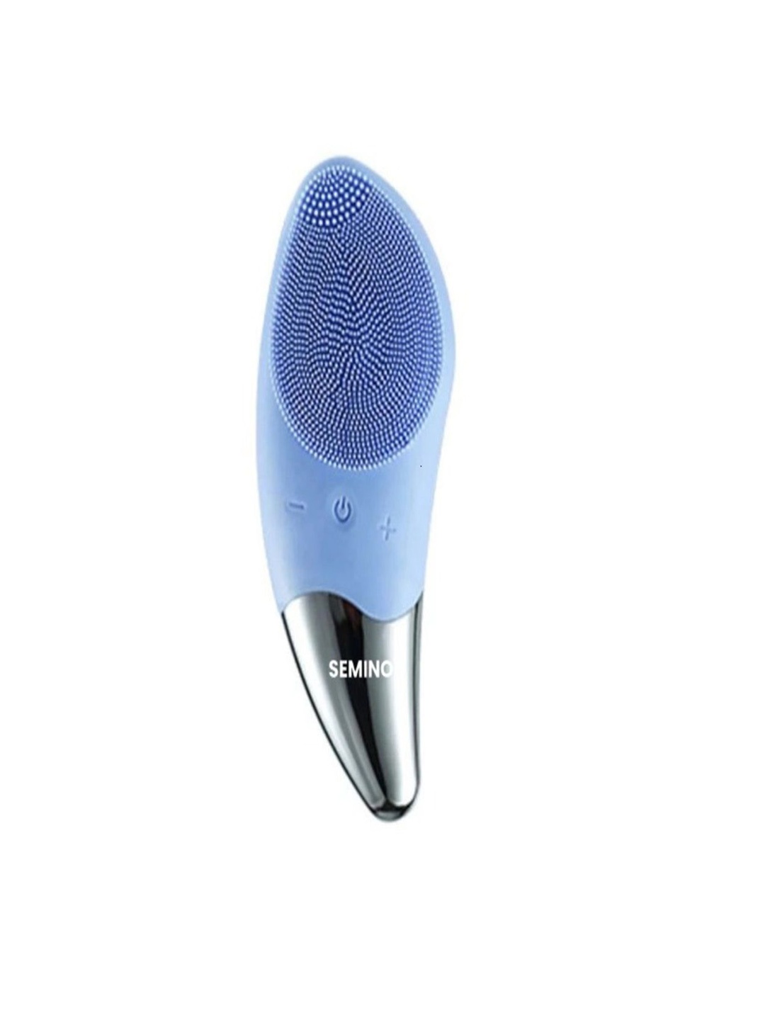 

semino Rechargeable Deep Cleanising Face Scrubber Massager Brush, Blue
