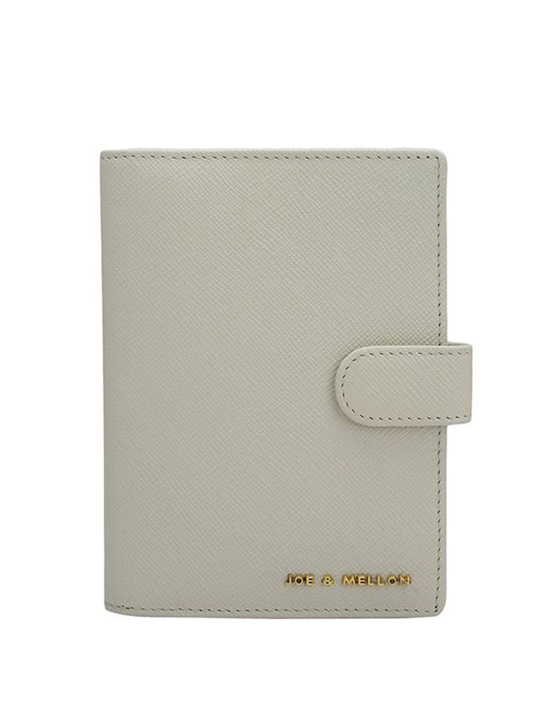

Joe & Mellon Leather Two Fold Wallet, Cream