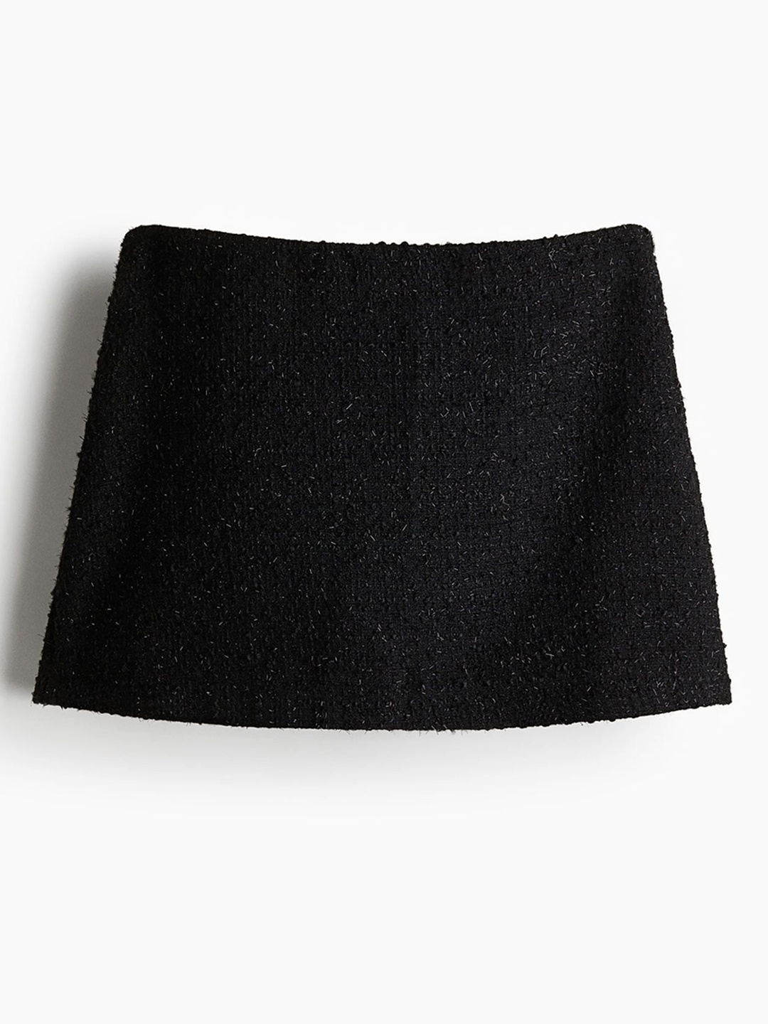 

H&M Women Glittery Mini Skirt, Black