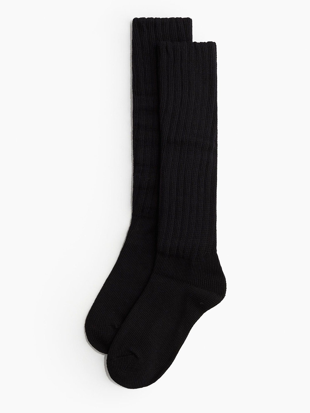 

H&M Women Slouchy Sports Socks, Black