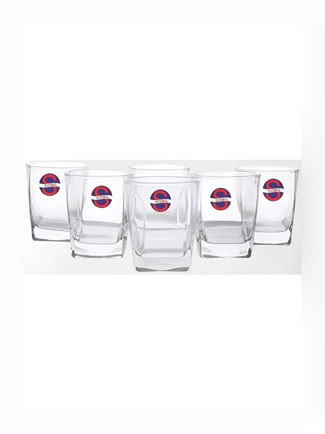 

SOMIL 6-Pcs Transparent Bar Glass-180ml