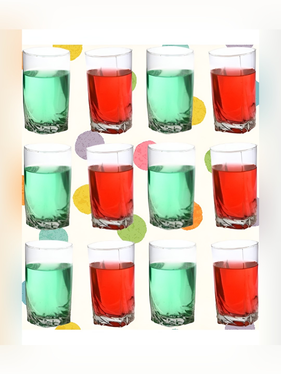 

SOMIL Unisex Transparent Water Glass