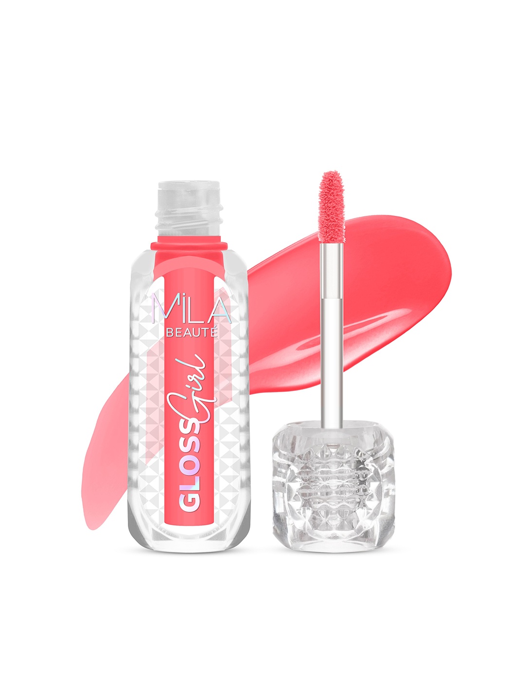 

MILA BEAUTE Gloss Girl Hydration Lip Gloss With Hyaluronic Acid - 2.3 ml - Speed Dial 08, Red