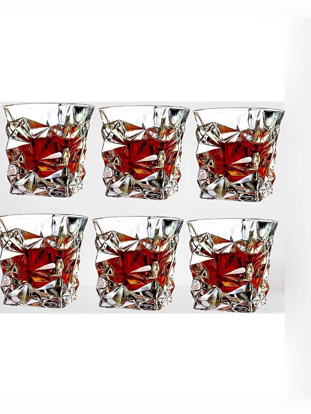 

SOMIL Transparent 6 Pieces Whisky Glass 250 ml