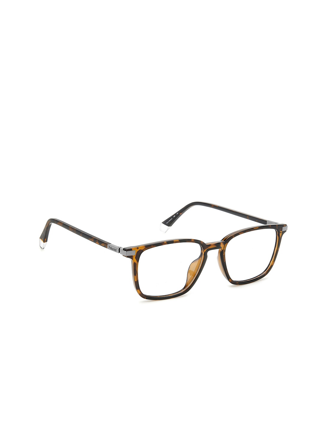 

Polaroid Men Abstract Printed Full Rim Rectangle Frames, Brown