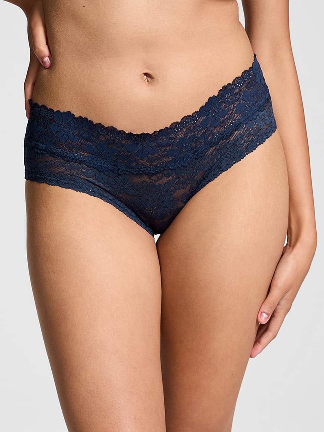 

Victoria's Secret PINK Wink Women Hiphugger Briefs, Navy blue