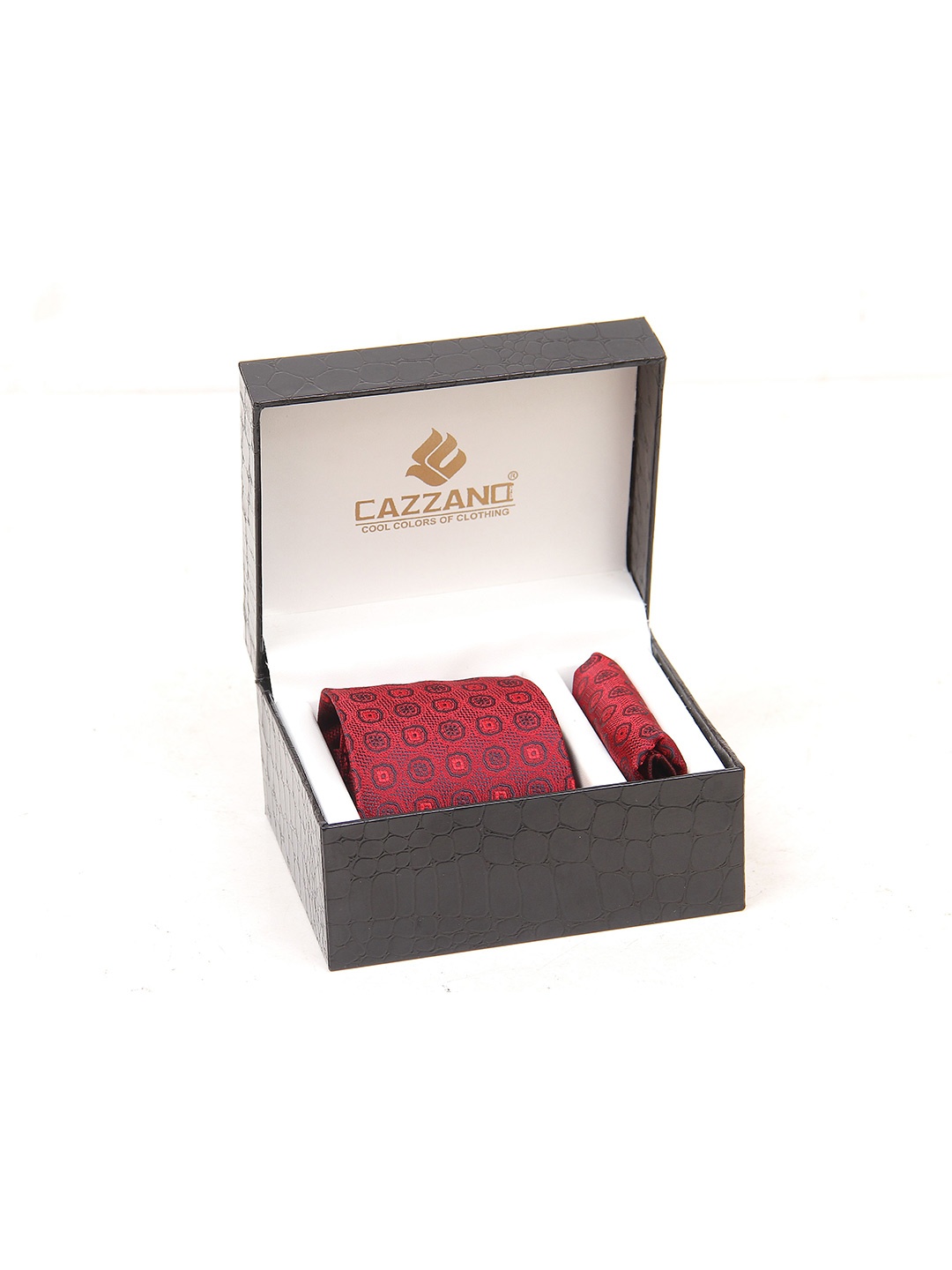 

Cazzano Men Accessory Gift Set, Red