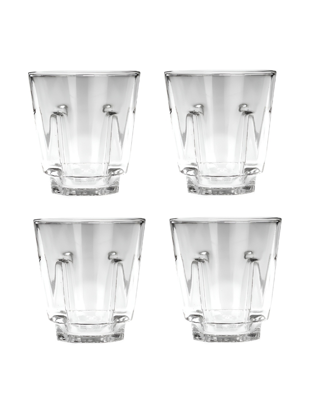 

SOMIL Transparent 4 Pieces Water Glasses 180 ml