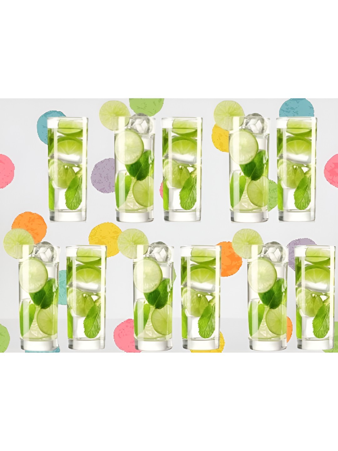 

SOMIL Unisex Transparent Water Glass