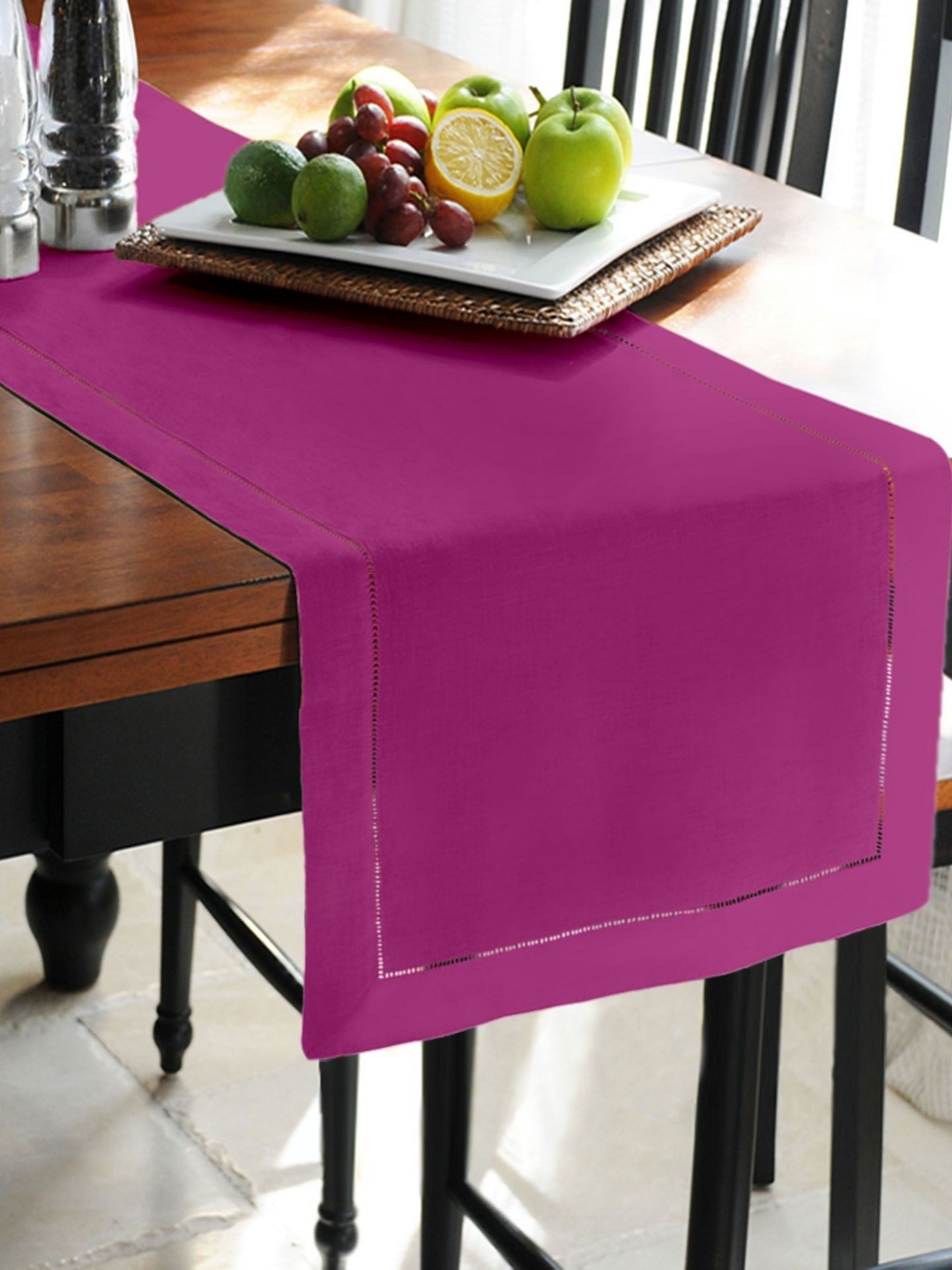 

Lushomes Purple Rectangular Table Runner