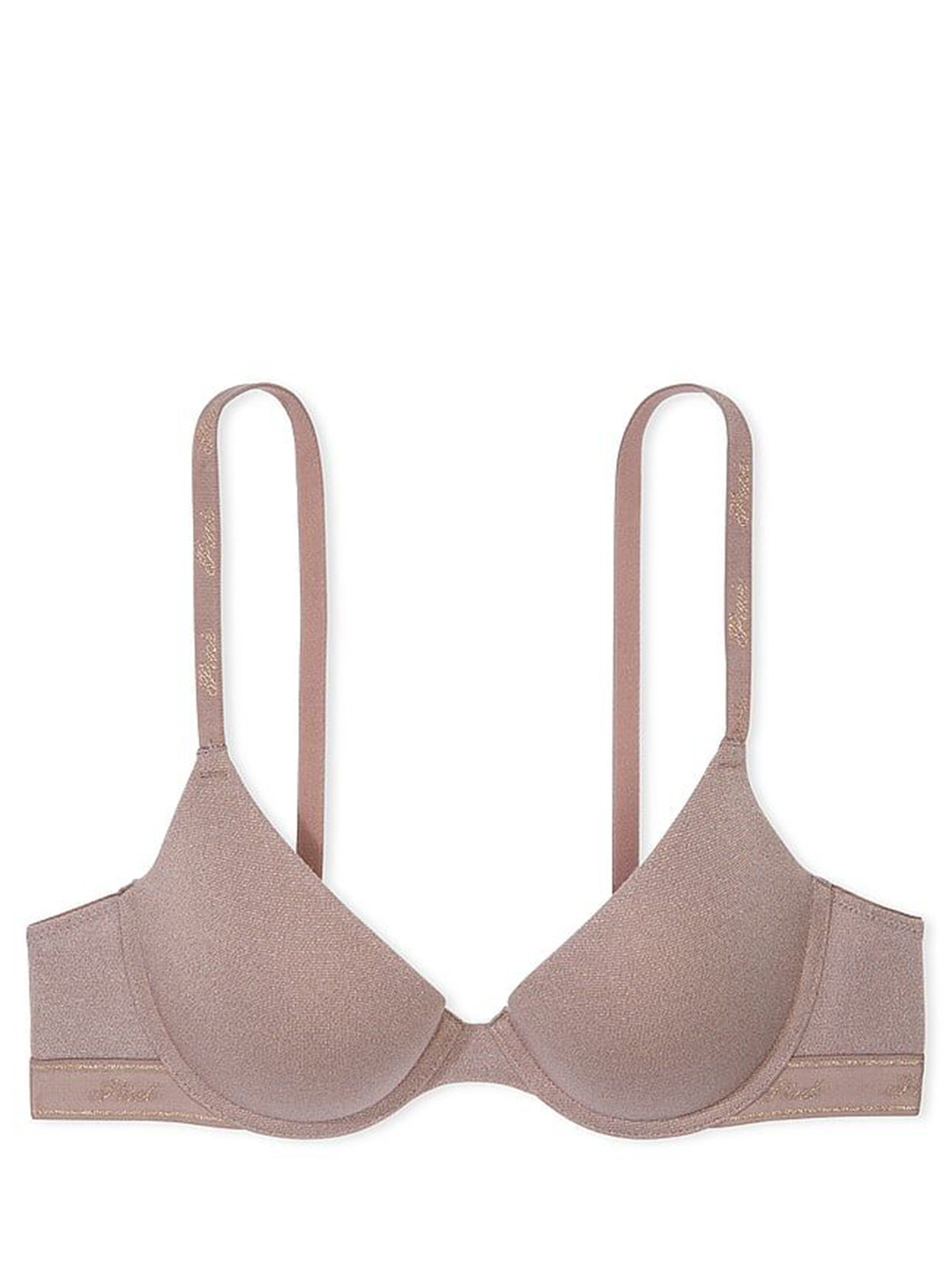 

Victoria's Secret Women Medium Coverage Underwired Heavily Padded Push-Up Bra, Brown