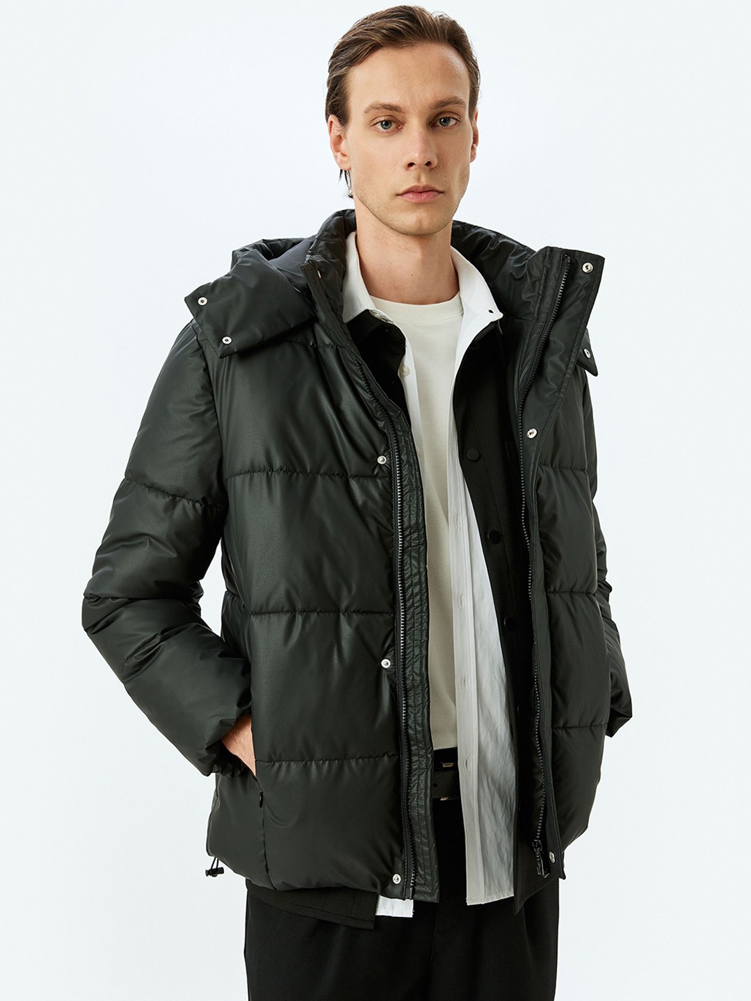 

Koton Men Padded Jacket, Black
