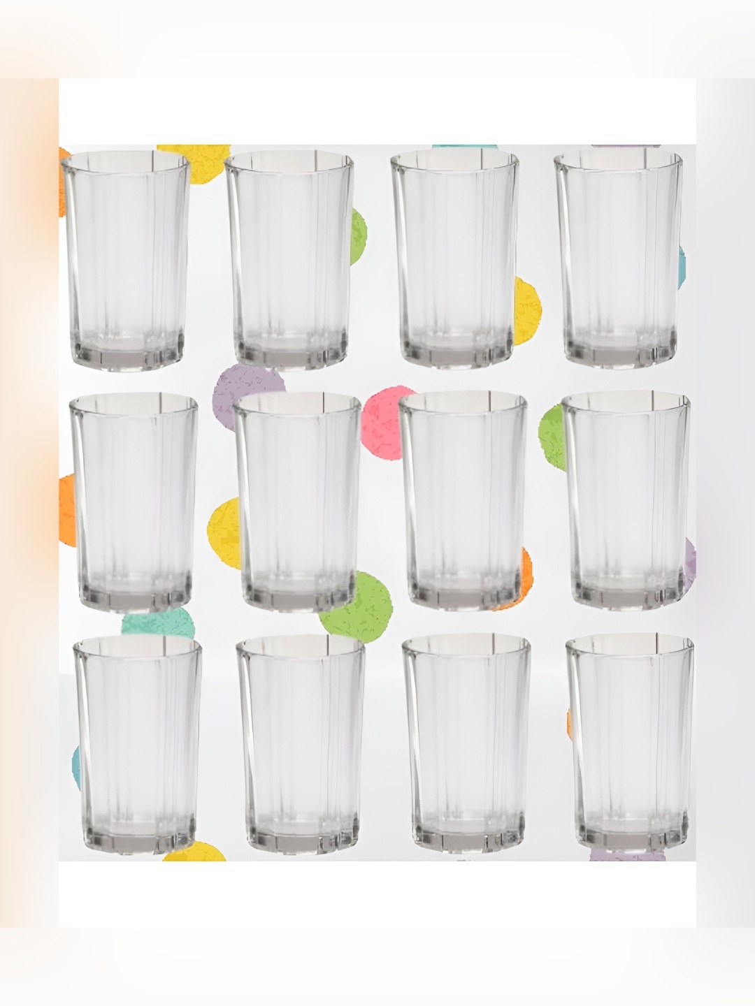 

SOMIL Unisex Transparent Water Glass