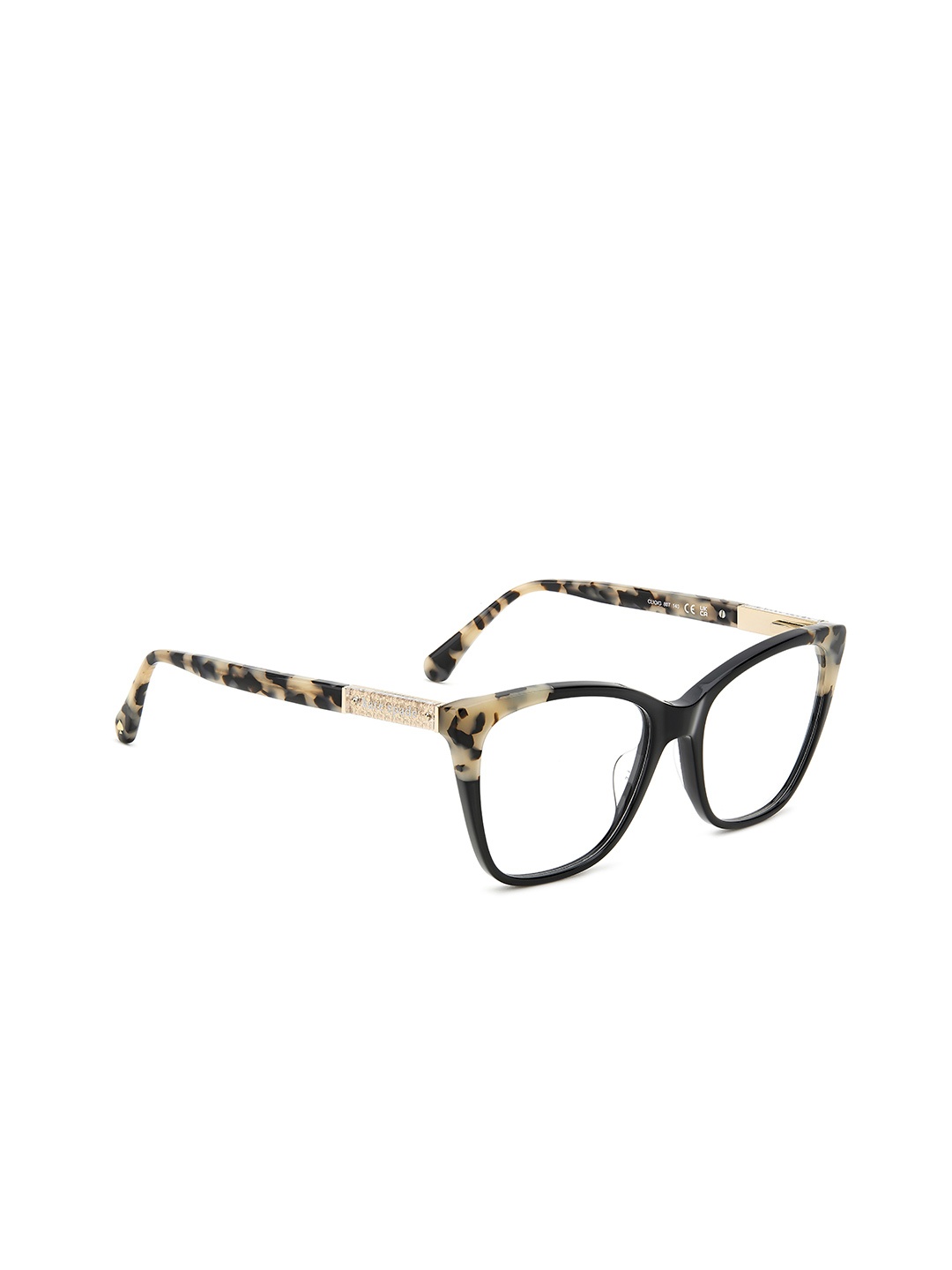 

Kate Spade Women Abstract Full Rim Cateye Frames, Black