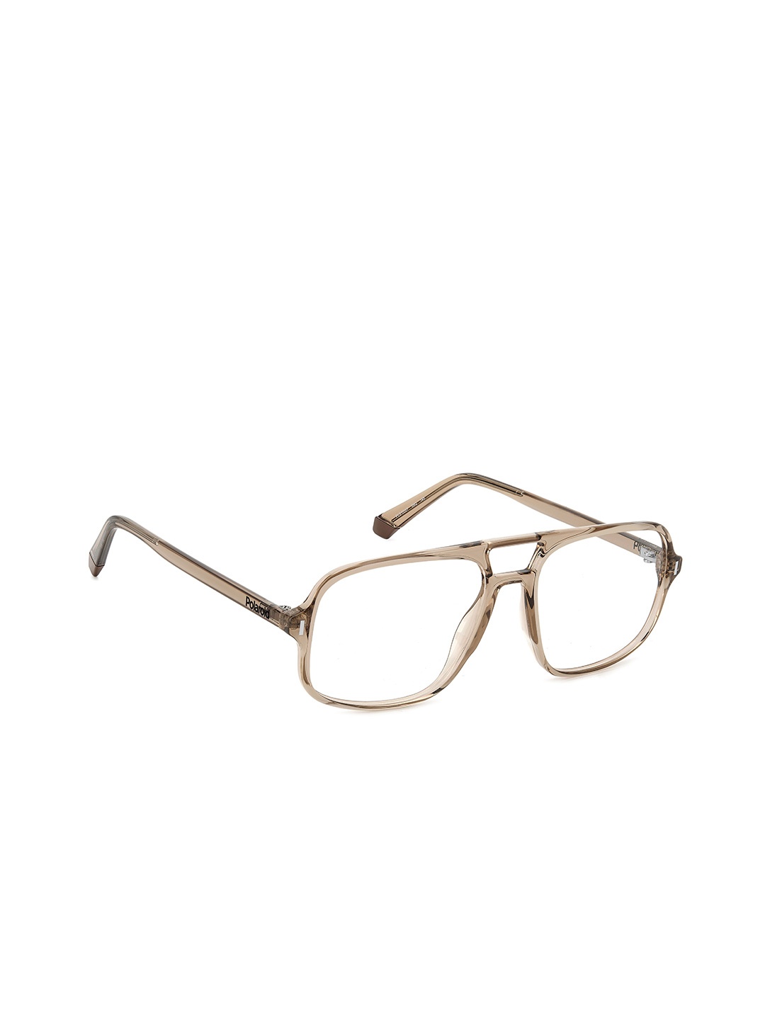 

Polaroid Unisex Full Rim Square Frames, Brown