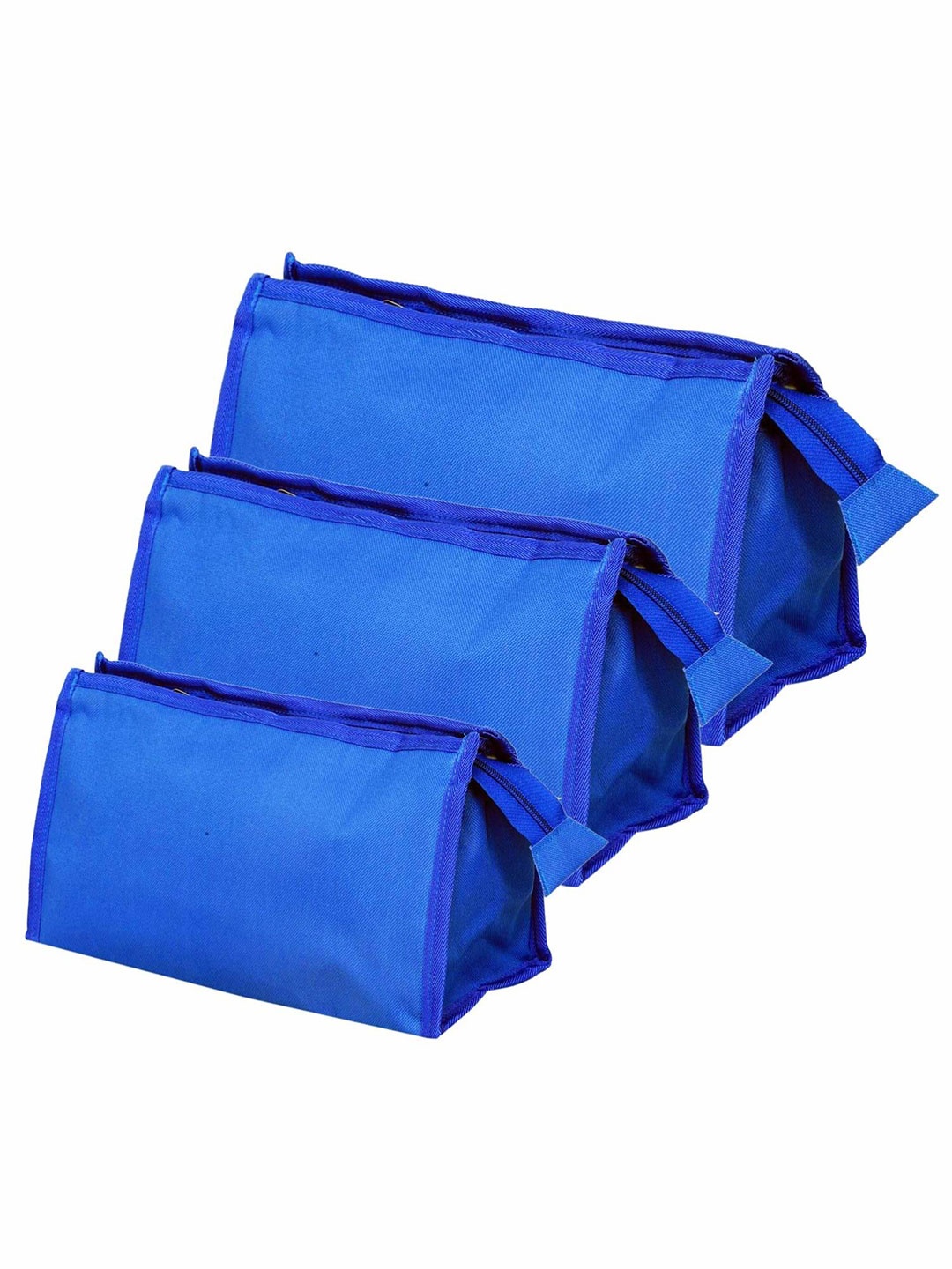 

Kuber Industries Blue Set of 3 Regular Jewellery Organiser Organisers