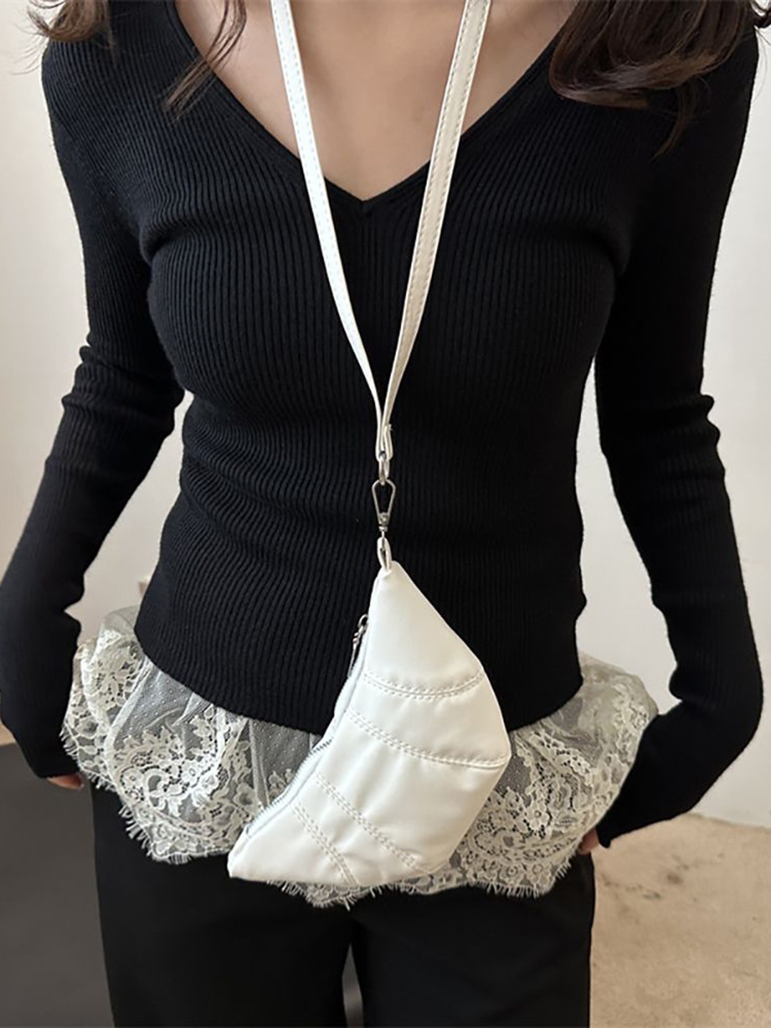 

StyleCast x Revolte PU Hobo Bag, White