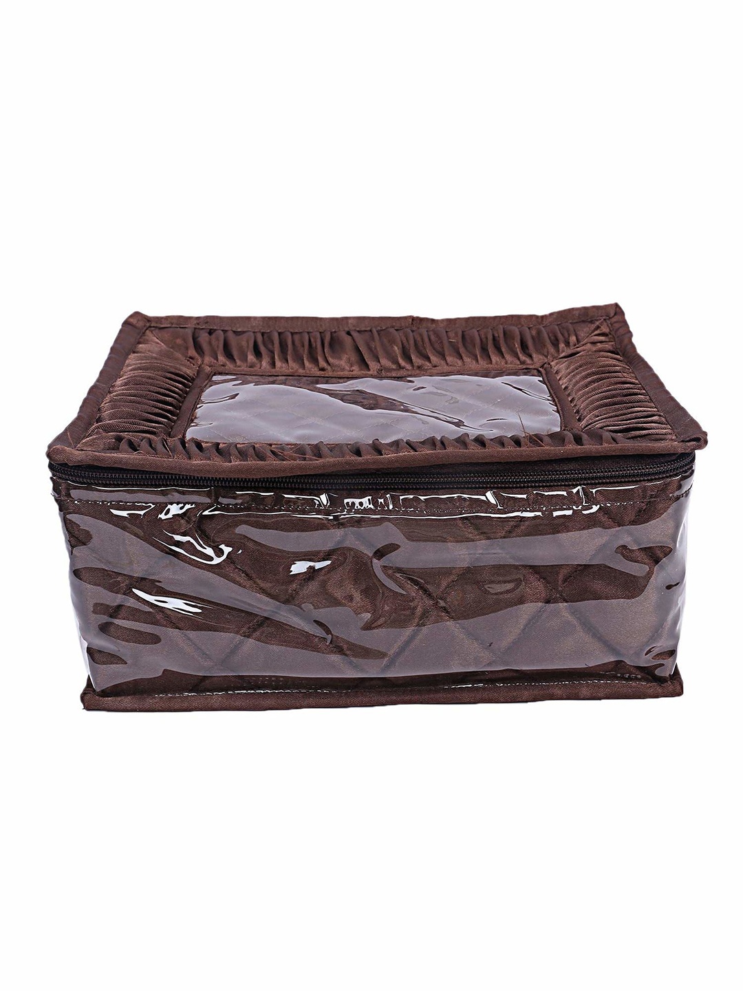 

Kuber Industries Brown Set of 6 Regular Jewellery Organiser Organisers