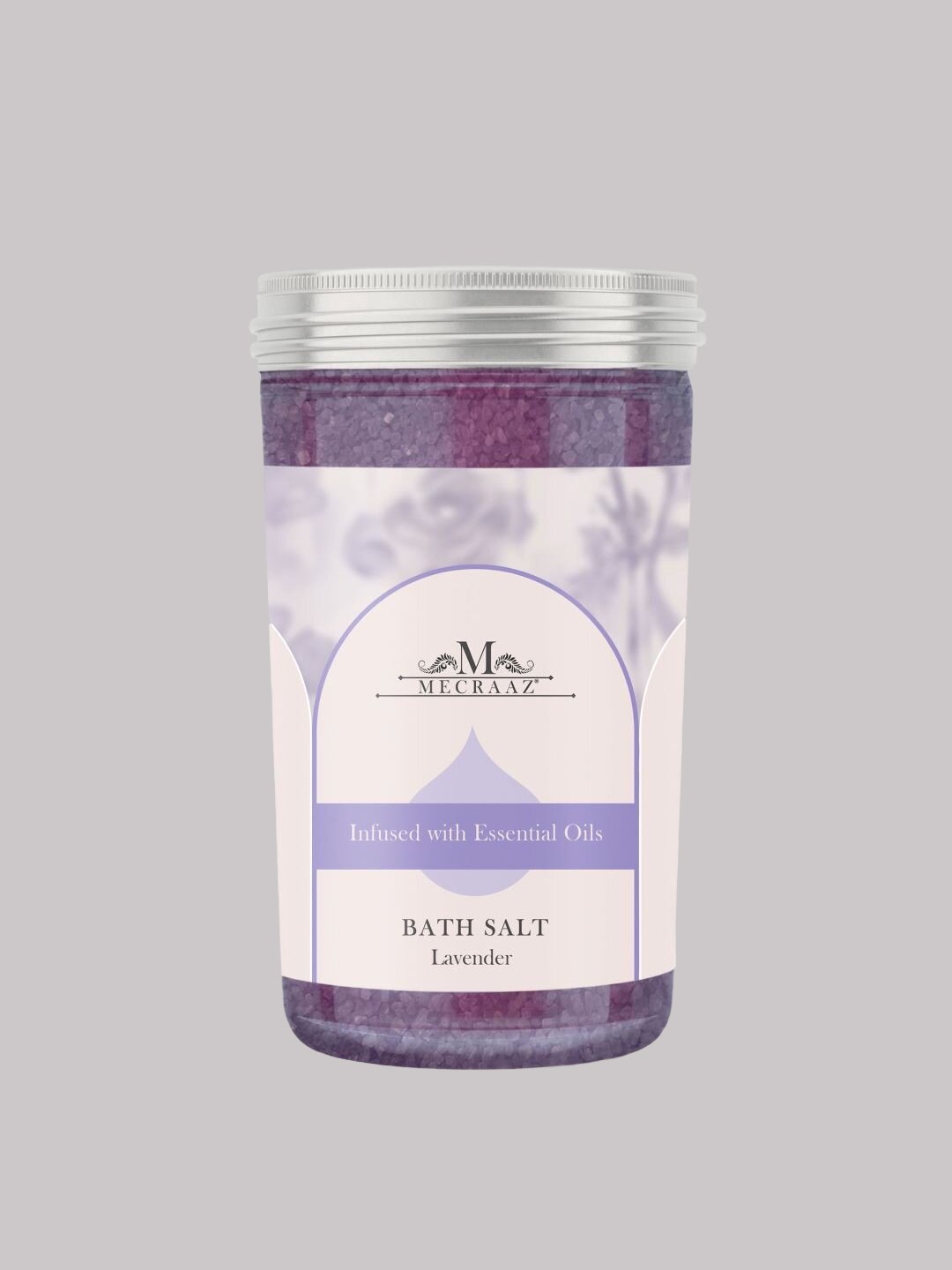 

MECRAAZ Lavender Bath Salt - 300 g, White
