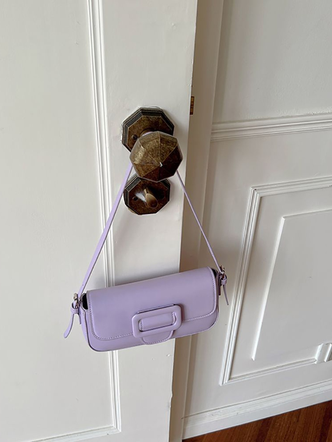 

StyleCast x Revolte Structured Satchel, Purple