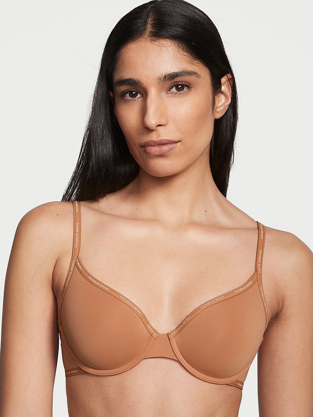 

Victoria's Secret Medium Coverage Underwired Lightly Padded T-shirt Bra, Beige
