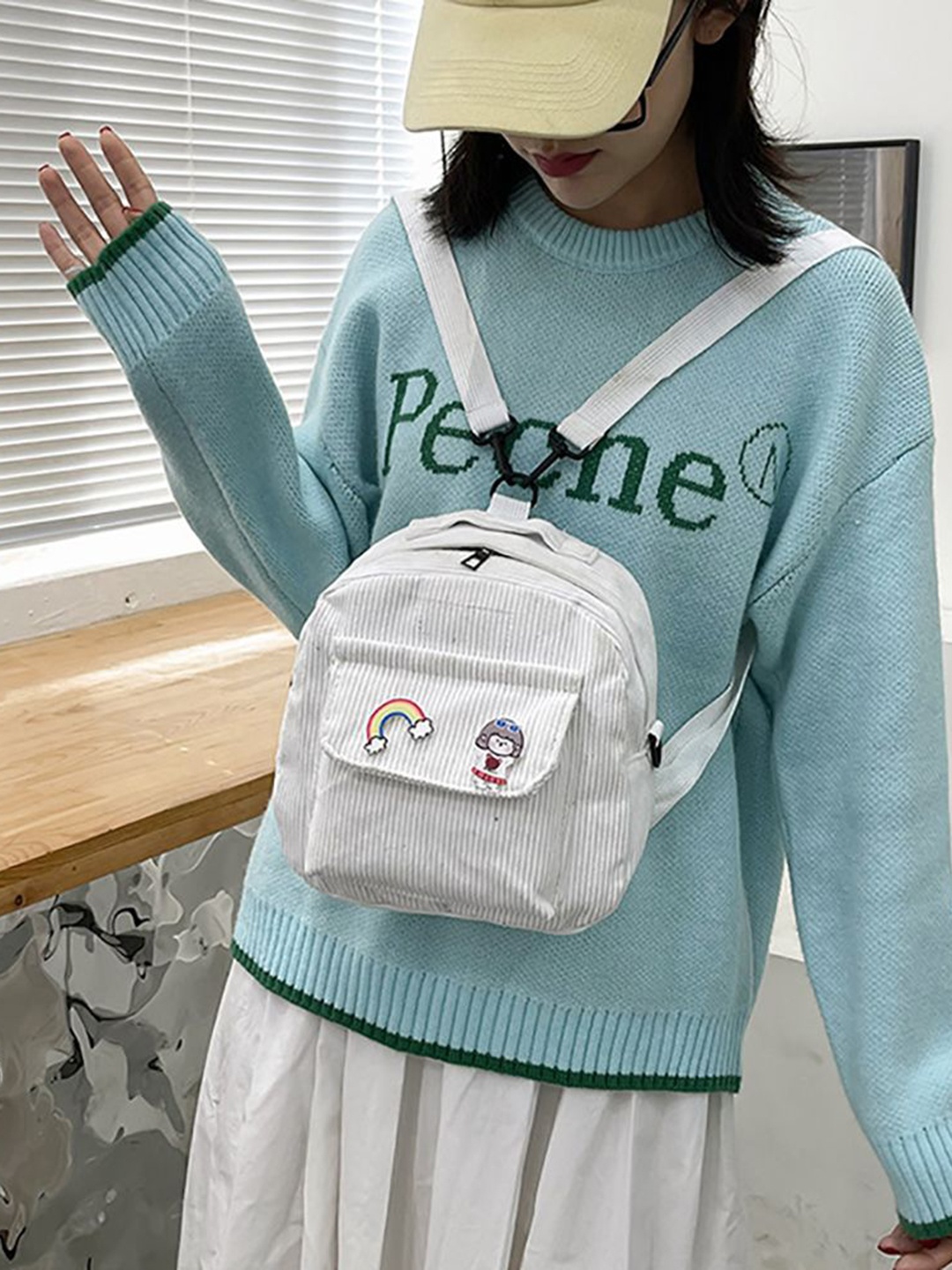 

StyleCast x Revolte Structured Shoulder Bag, White