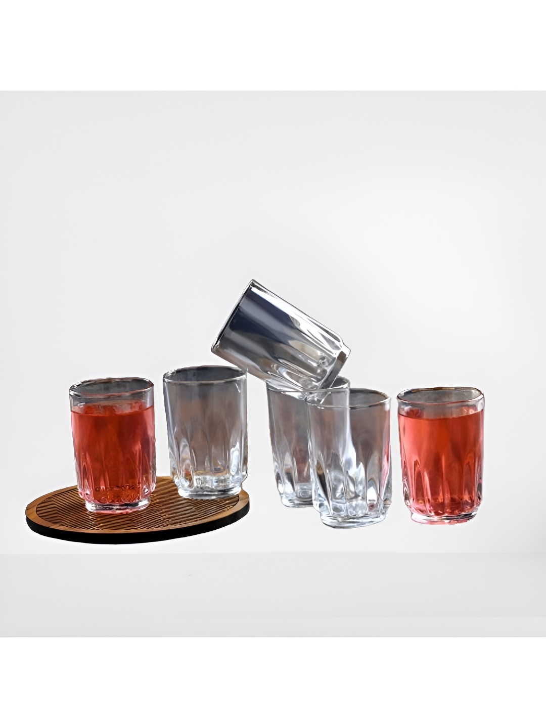 

SOMIL Transparent 6 Pieces Water Glasses 200 ml