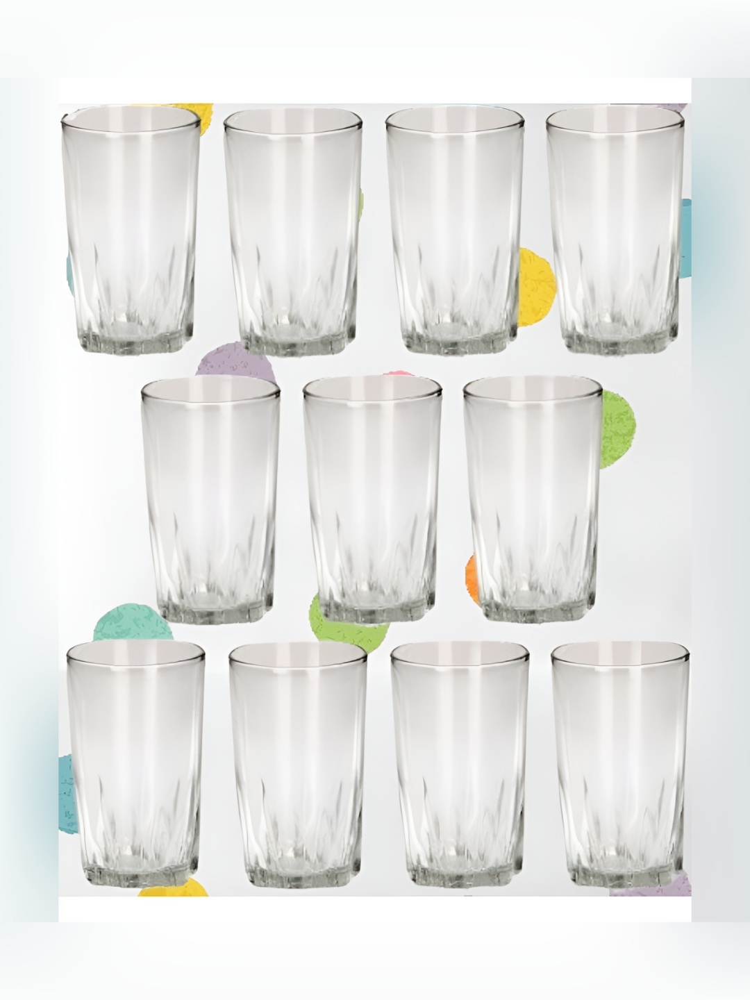 

SOMIL Unisex Transparent Water Glass