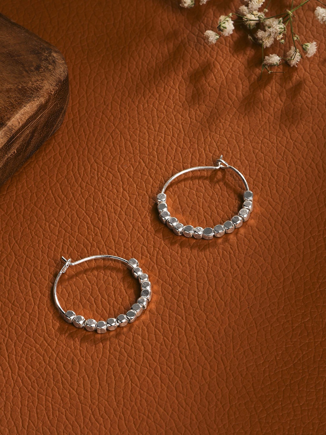 

Accessorize Circular Hoop Earrings, Silver