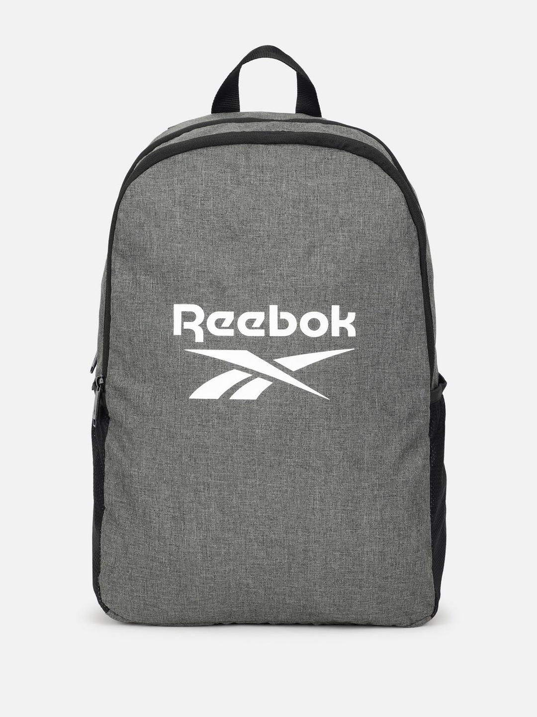 

Reebok Brand Logo Printed Backpack, Grey