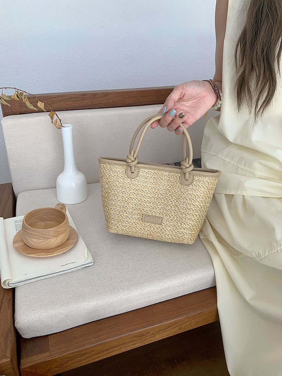 

StyleCast x Revolte Swagger Sling Bag, Beige